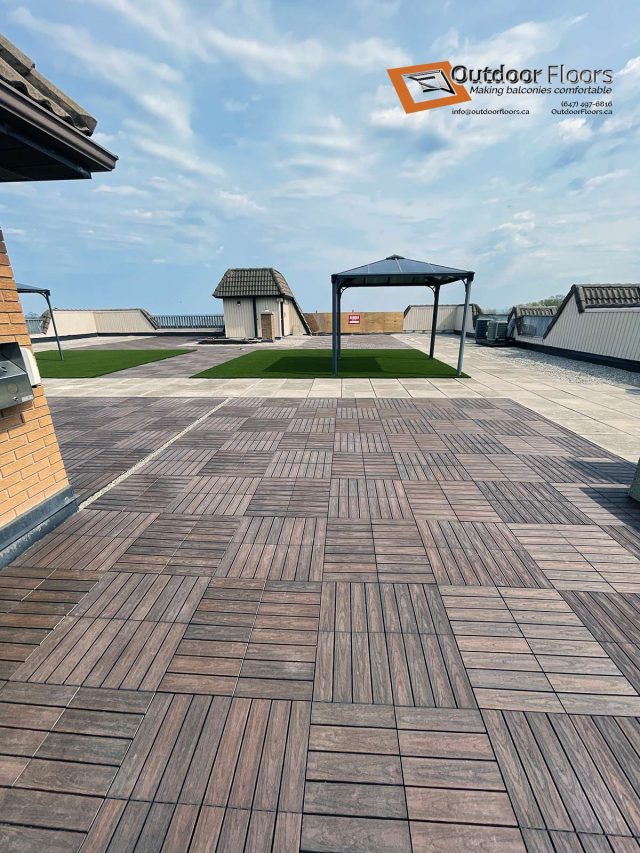 Rooftop-Patio-Flooring- Deck Tiles by Outdoor Floors Toronto