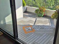 Silver Composite Balcony Deck Tiles