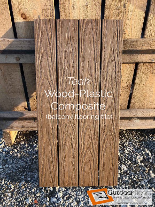 Teak Composite Deck Tile