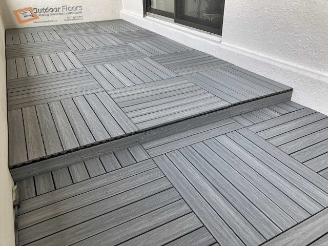 Outdoor tiles for balcony flooring by Outdoor Flooring in Toronto