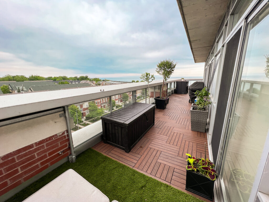 Functional Balcony - Storage and BBQ Area Functional Balcony - Storage and BBQ Area