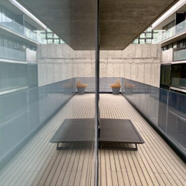 Montreal, balcony flooring project, roman antique, 1x3, wpc deck tiles